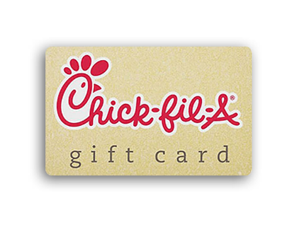 chick fil a $25 gift card